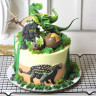 Торт "Динозавры с киндером"