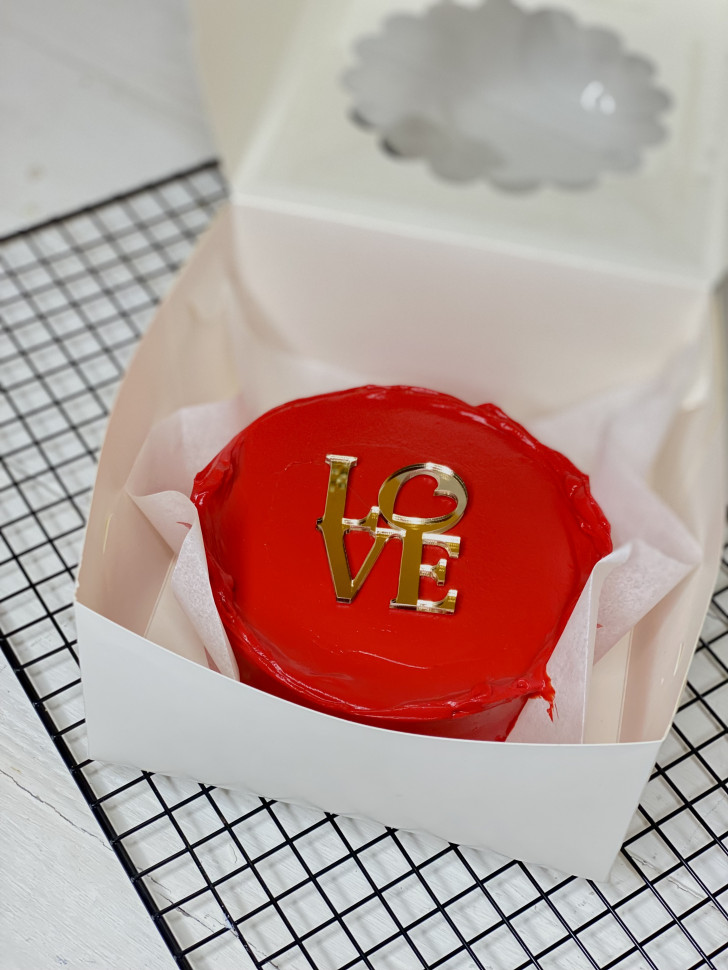 Бенто торт "LOVE"