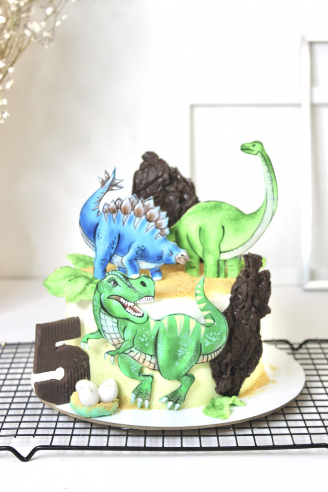Торт "Динозавры2"