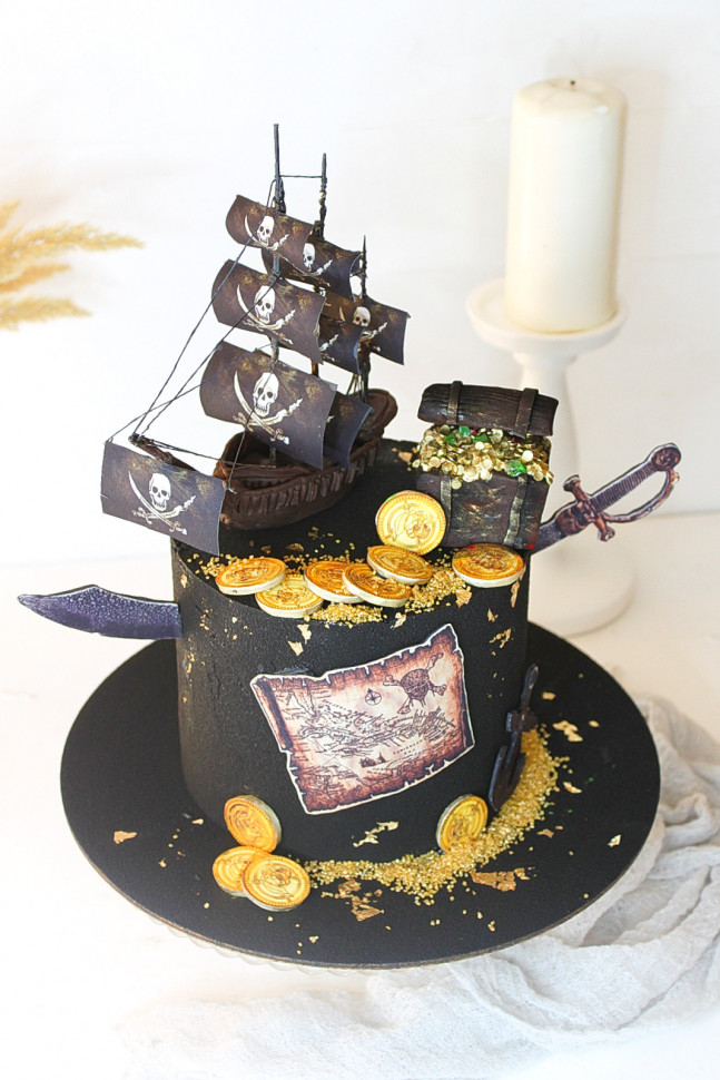 Торт "Пираты карибского моря"